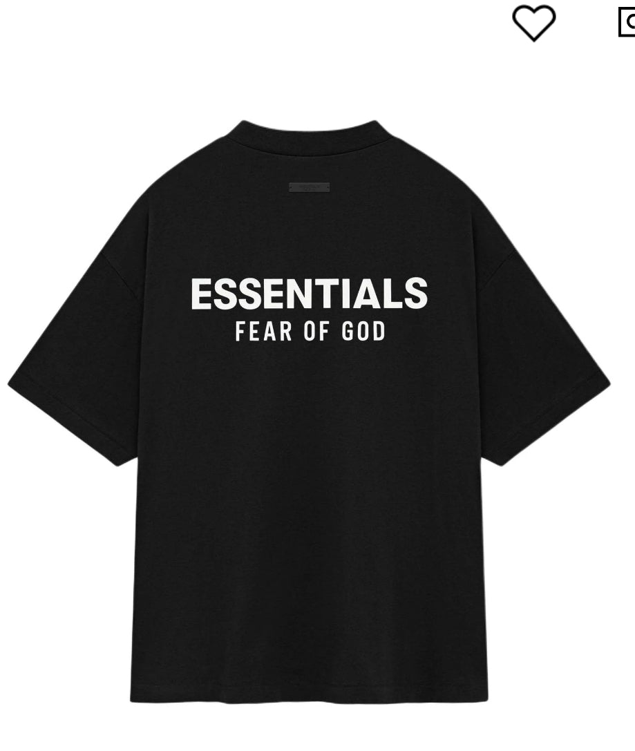 Fear of god Essentials Jersey Crewneck Tee ‘Black’