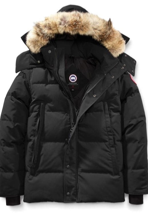 Canada goose wyndhame with black and red badge