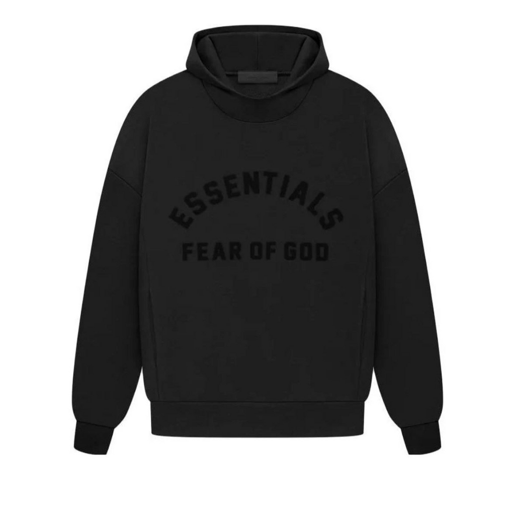 Fear of god Essentials SS23 Arch Logo Hoodie ‘Jet Black’