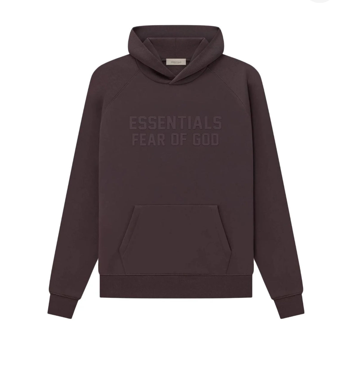 Fear of god Essentials SS23 Hoodie ‘ Plum ‘