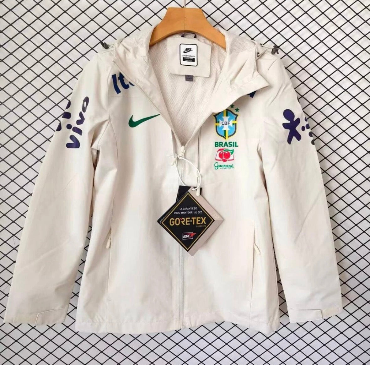 Veste Brésil blanche