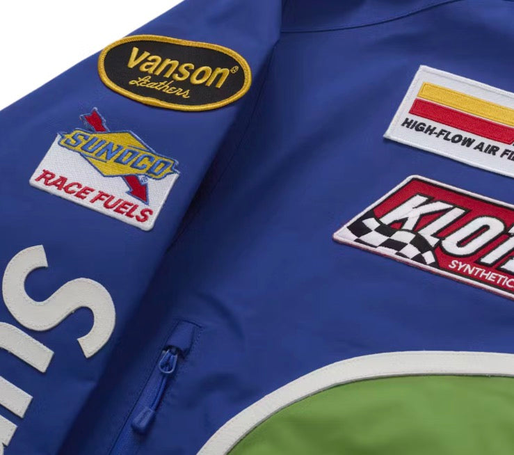 Veste supreme color bleu