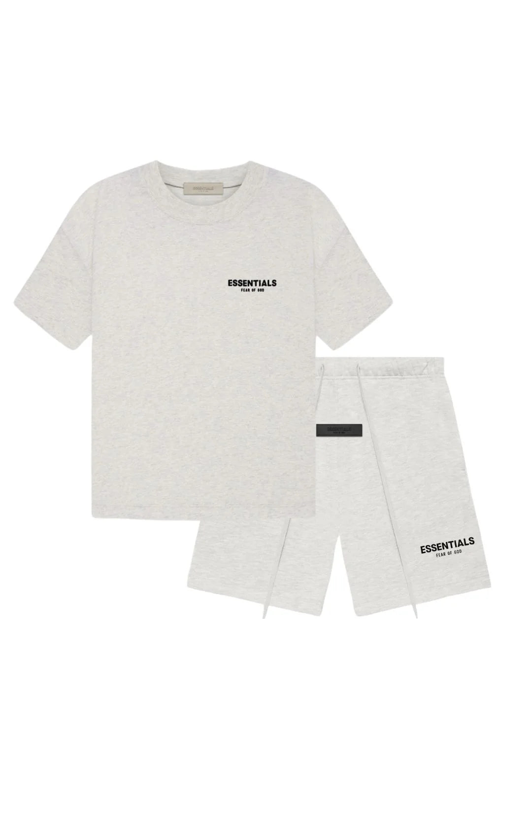 Fear of God Essentials light oamteal Summer set